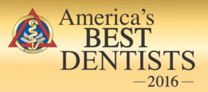America's Best Dentist 2016 badge